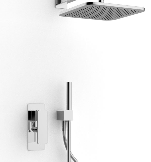 Braccio doccia con soffione, doccetta - Rubinetterie Zazzeri