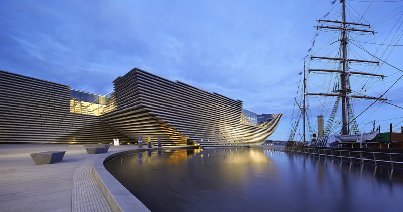 SCOZIA Victoria and Albert Museum a Dundee, firmato Kengo Kuma