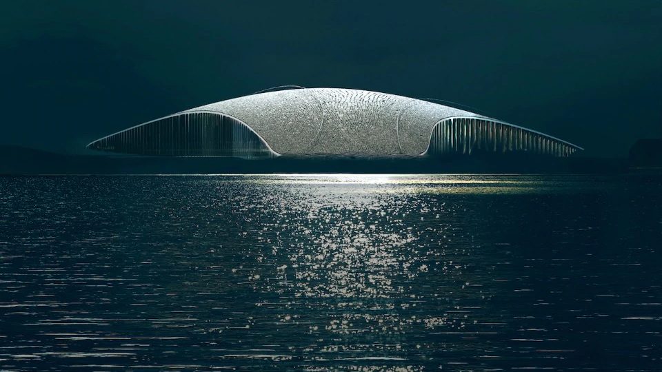 ARCTIC CIRCLE  A whale shaped observatory