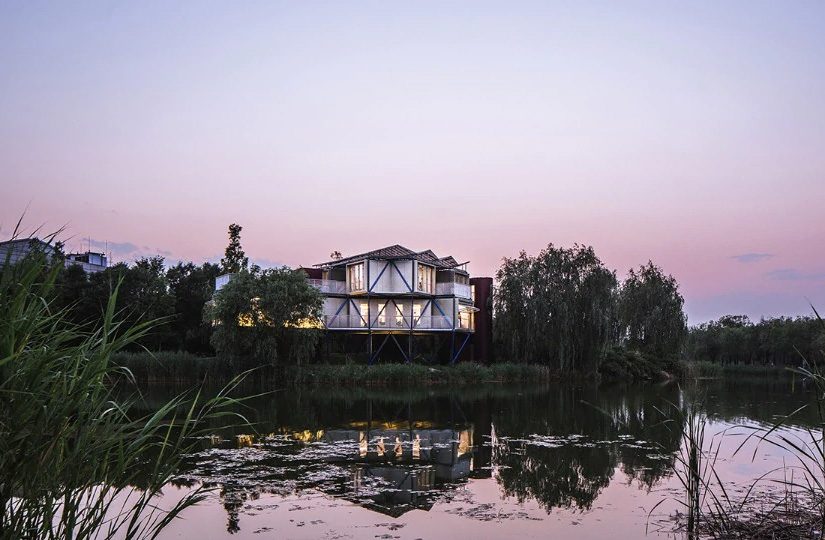 BEIJIN – CHINA Lakeside Plugin Tower
