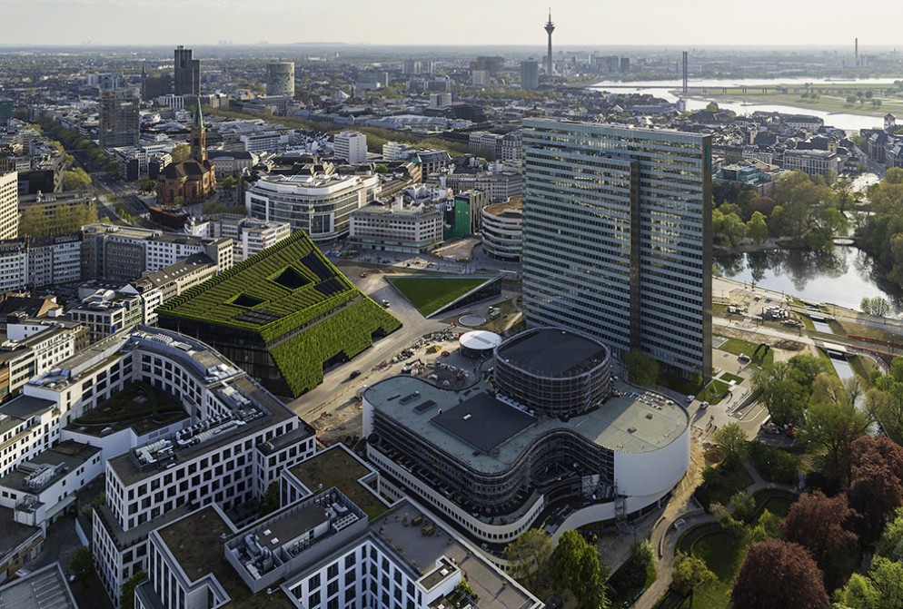 Düsseldorf – Kö Bogen II Il giardino verticale più grande d’Europa