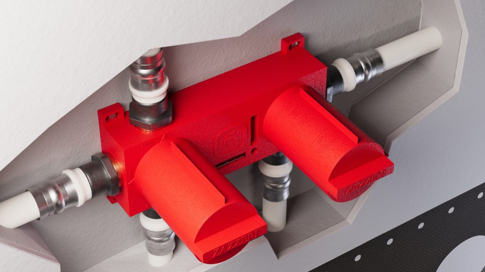 ZAZZERI INTRODUCES UNIX  THE UNIVERSAL CONCEALED BOX THAT SIMPLIFIES INSTALLATION, ADAPTS TO ANY STYLE AND MULTIPLIES THE POSSIBILITIES OF USE